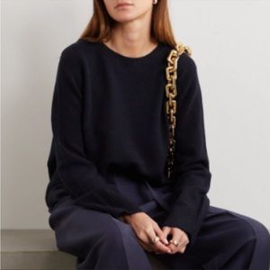 COS Wool Knit Crew Neck Sweater medium ribbed